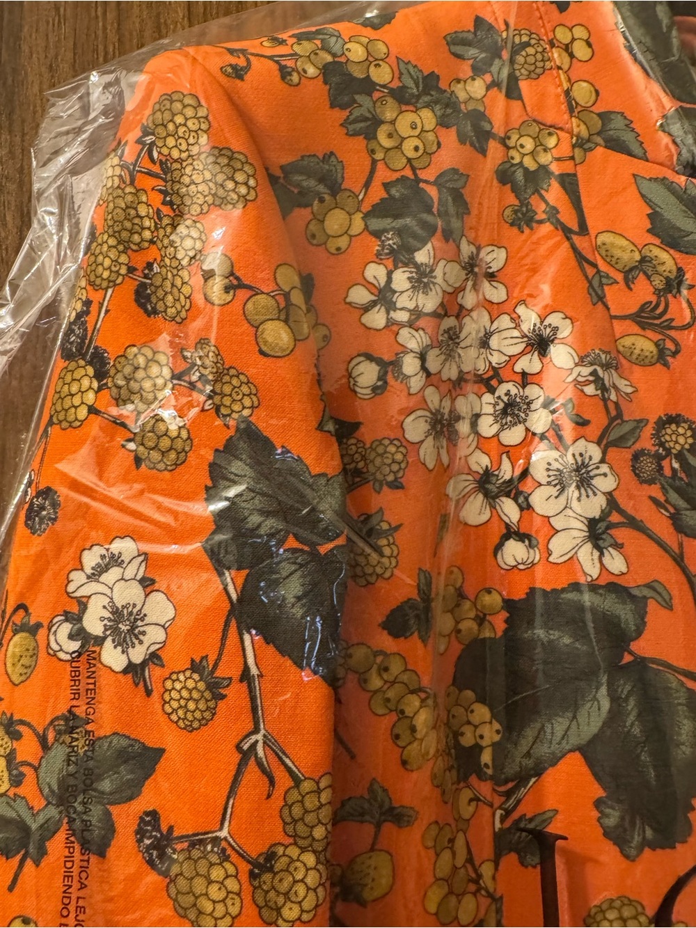 NWT J. Crew Collection Ratti Regent Top Coat Terracotta Floral Wool Blend Size 6 - Picture 16 of 16